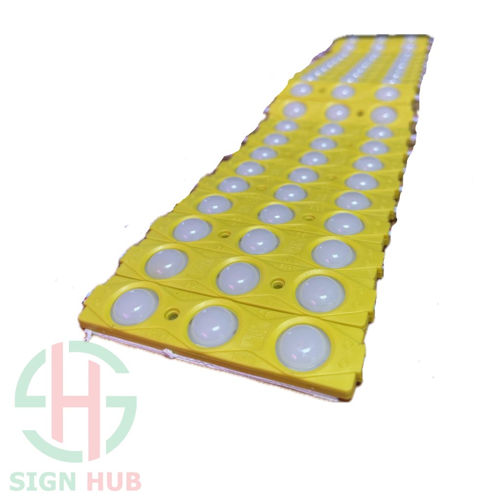 1.5 Watt LED module with beam angle cap Amber pack of 20 - SIGN HUB