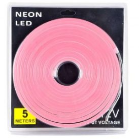 5 meter 12V pink neon