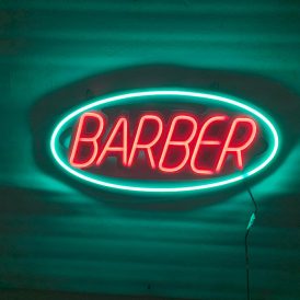 Neon LED Sign – Barber