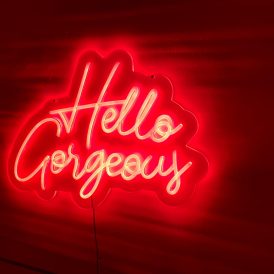 Neon LED Sign – Hello Gorgeous