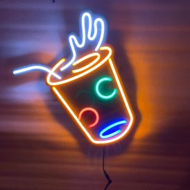 Neon LED Sign – Milkshake